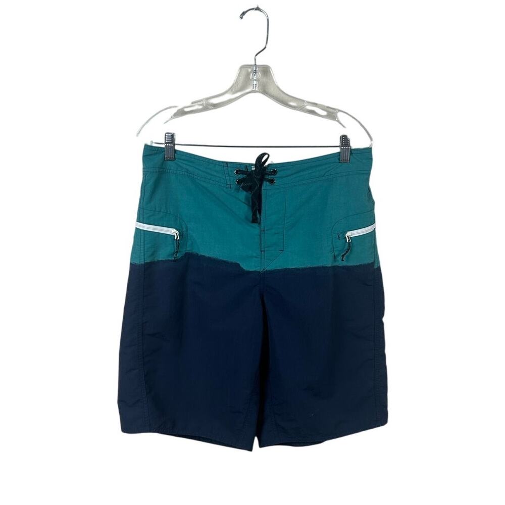 Patagonia Wavefarer Blue Board Shorts size 32
